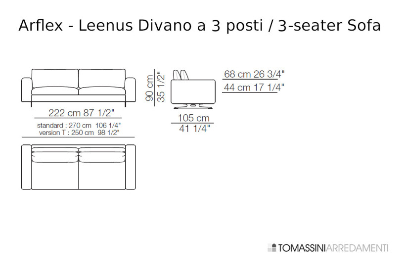 Divano Leenus - Arflex | Prezzi e Catalogo Online