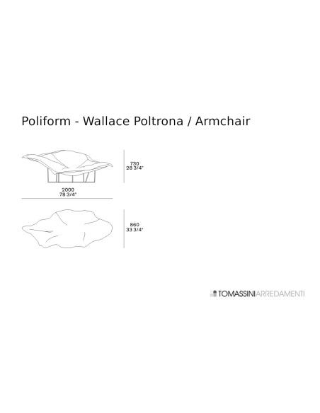 Fauteuil Wallace Poliform - 5
