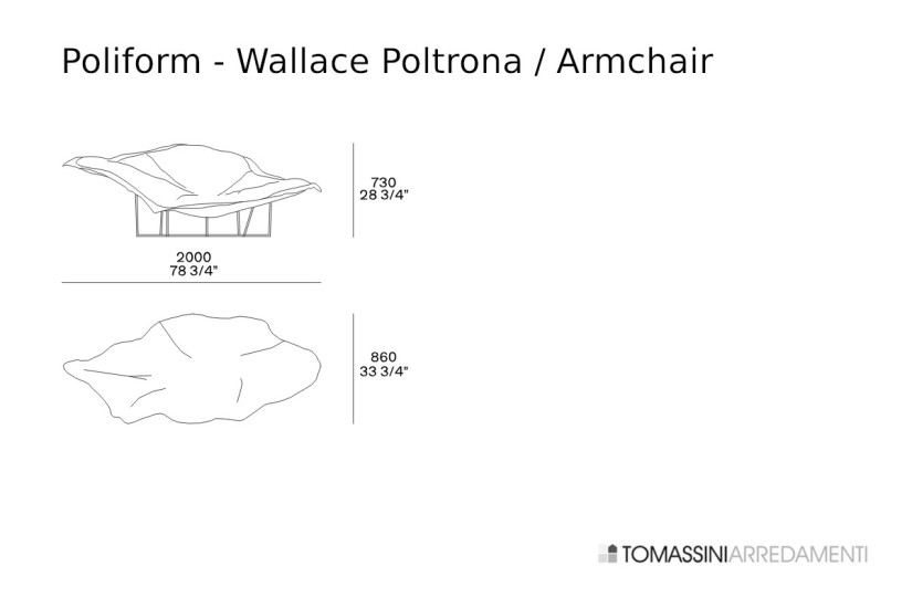 Poltrona Wallace Poliform - 5