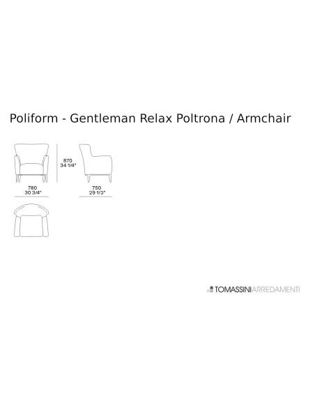 Gentleman Armchair Poliform - 10