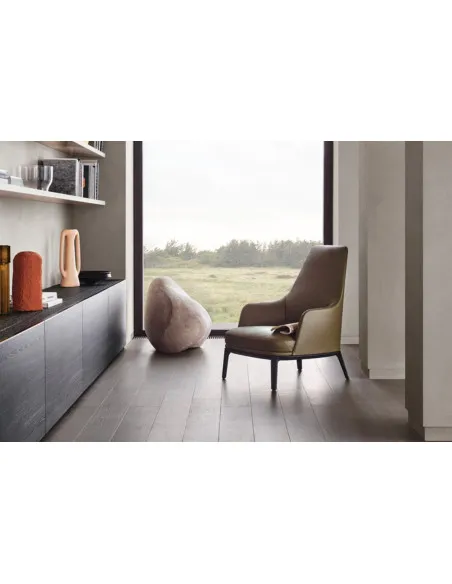 Jane Lounge Armchair Poliform - 4