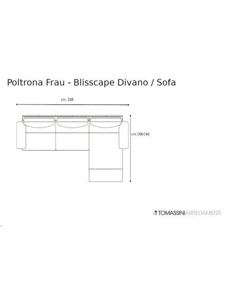 Divano Blisscape bianco (Offerta Expo) Poltrona Frau - 10