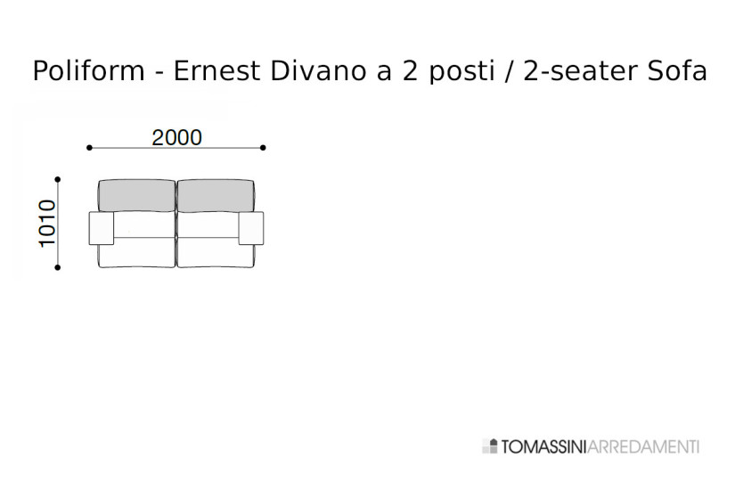 Canapé Ernest Poliform - 7
