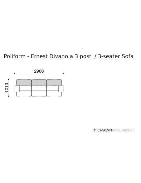 Canapé Ernest Poliform - 8