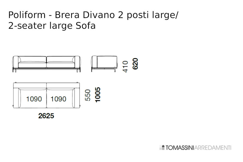 Divano Brera Poliform - 10
