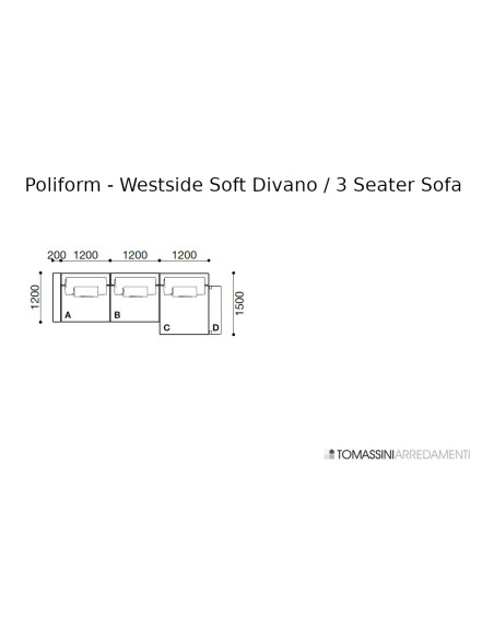 Poliform Westside Soft Sofa | Online Shop