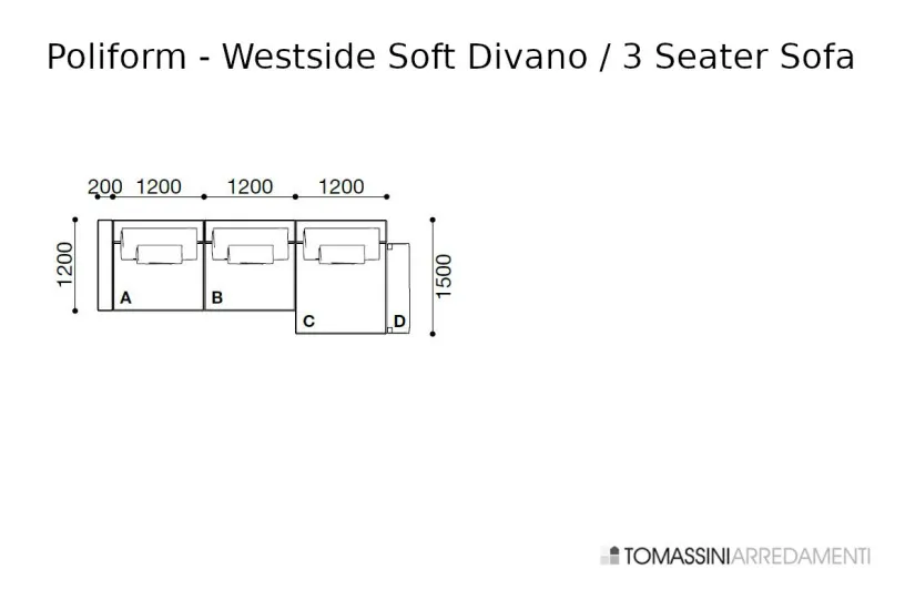 Poliform Westside Soft Sofa | Online Shop