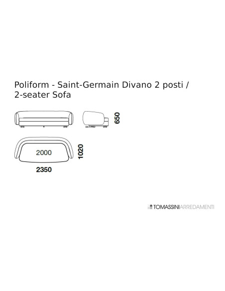 Divano Saint-Germain Poliform - 8