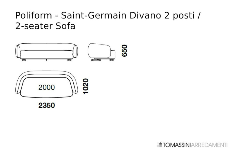Divano Saint-Germain Poliform - 8