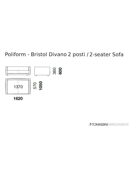 Divano Bristol Poliform - 7