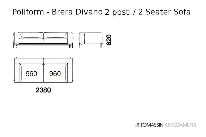 Poliform Brera Sofa | Online Shop