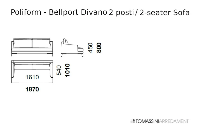 Bellport Sofa Poliform - 7