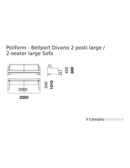 Bellport Sofa Poliform - 6