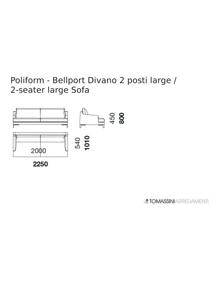 Canapé Bellport Poliform - 6