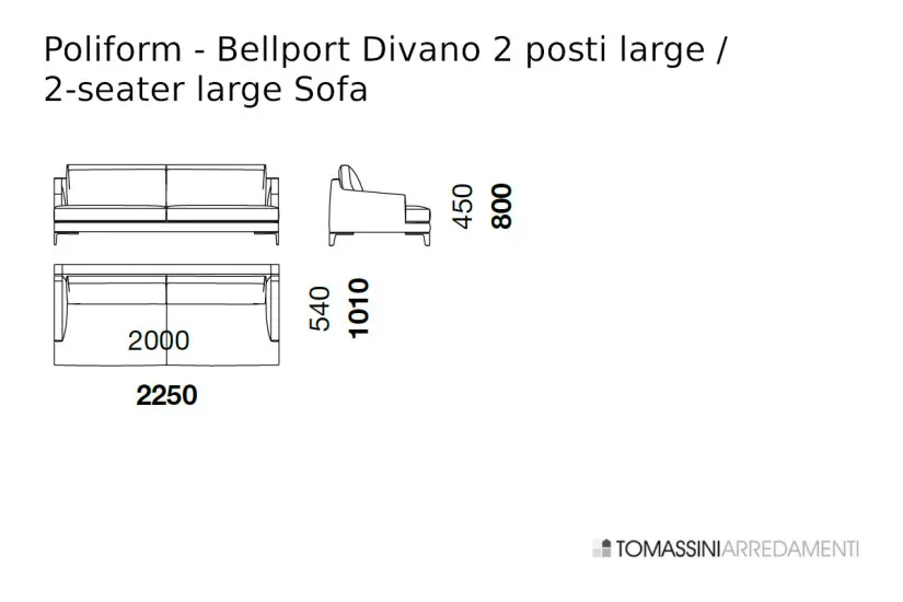 Canapé Bellport Poliform - 6
