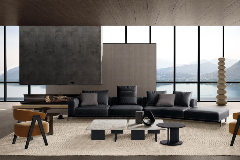 Canapé Brera Poliform | Achats en Ligne