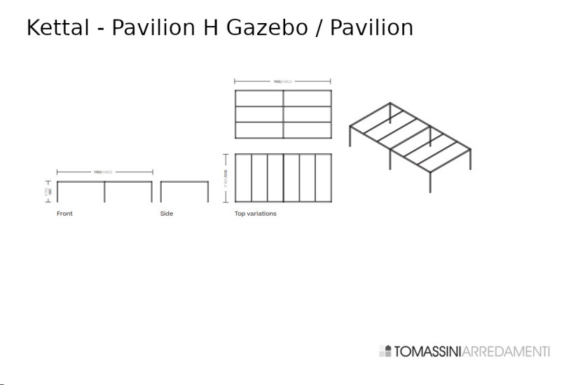 Gazebo Pavilion H Kettal - 7