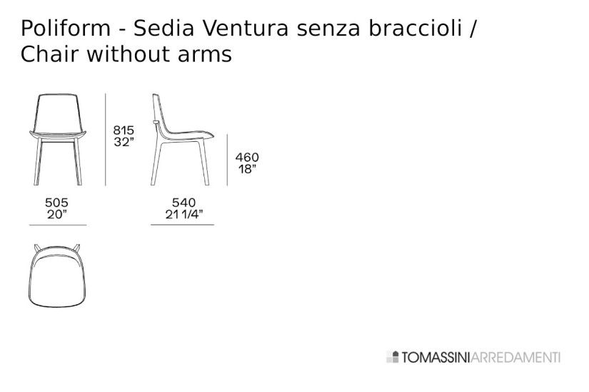 Sedia Ventura Poliform - 6
