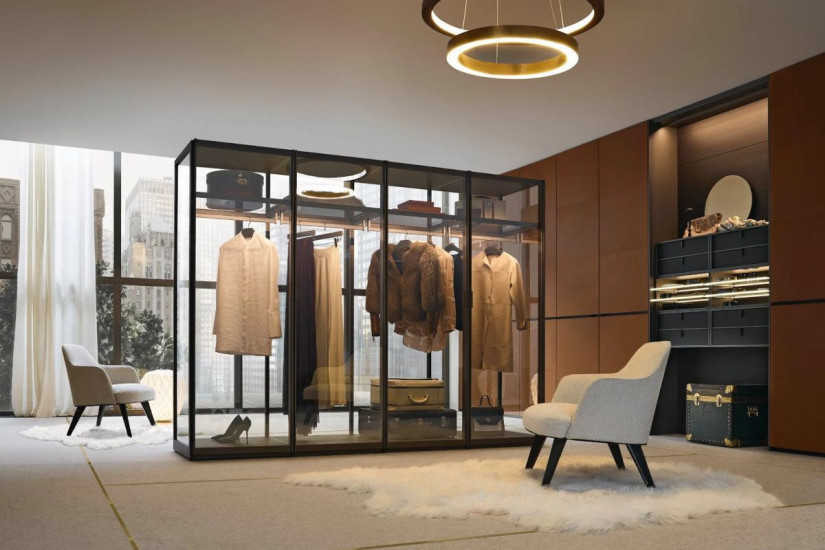 Senzafine Walk-in Closet - Poliform | Online Shop