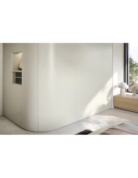 Armoire Alfa courbe à portes battantes Novamobili - 5