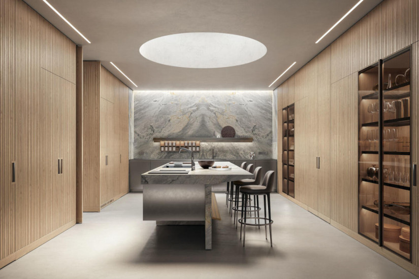 Arclinea Lignum et Lapis Kitchen | Online Shop