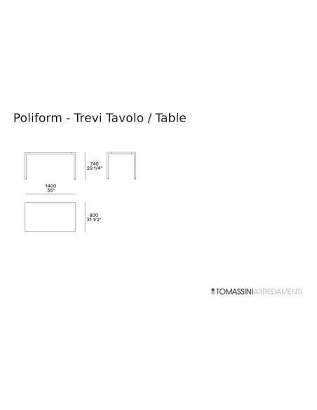 Trevi Table Poliform - 7