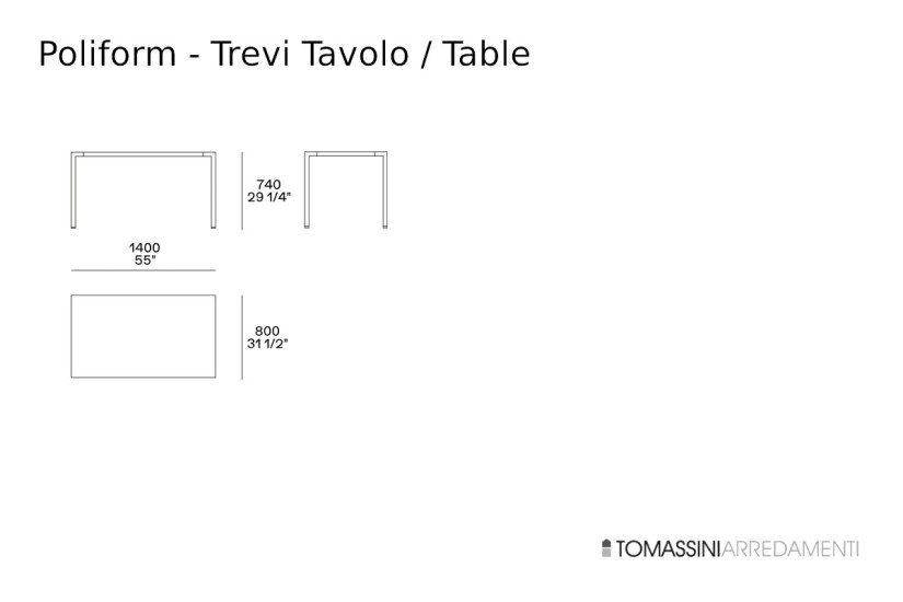 Table Trevi Poliform - 7