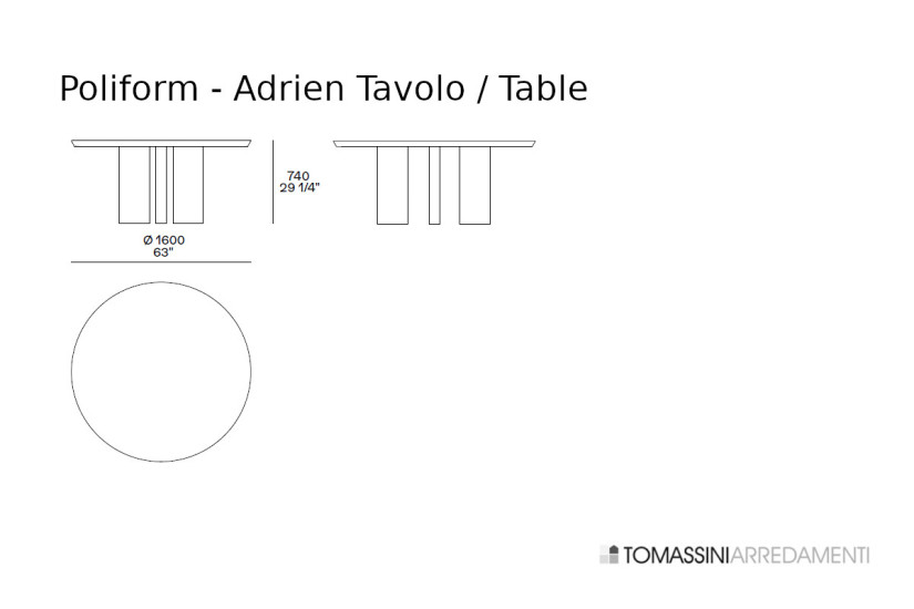 Table Adrien Poliform - 7