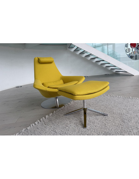 Fauteuil Metropolitan jaune (Offre Expo) B&B Italia - 3