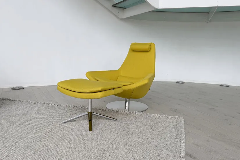 Fauteuil Metropolitan jaune (Offre Expo) B&B Italia - 5