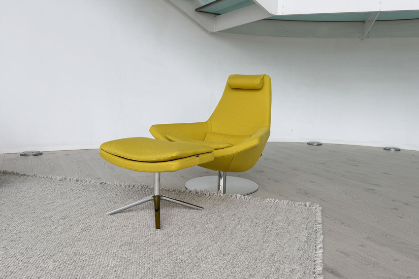 Poltrona Metropolitan gialla (Offerta Expo) B&B Italia - 5