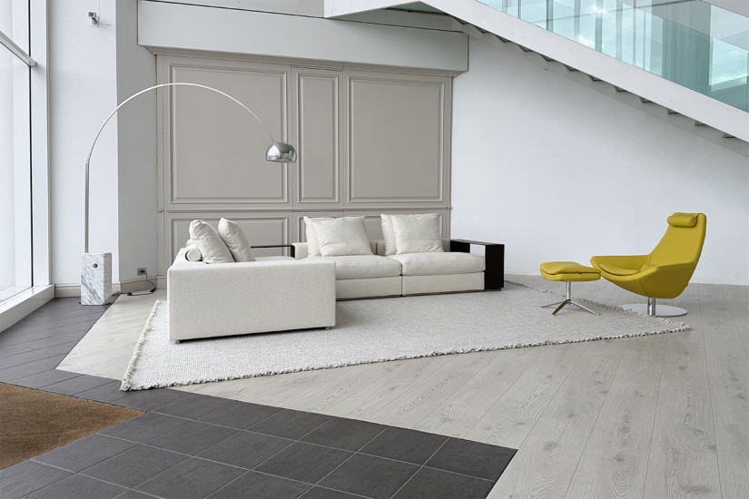 Canapé Groundpiece blanc (Offre Expo) Flexform - 2