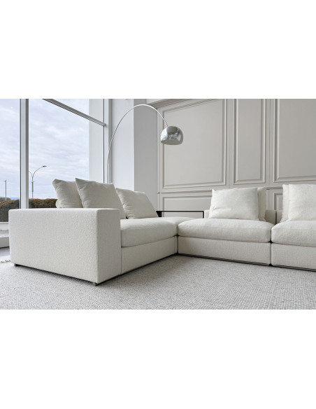 Canapé Groundpiece blanc (Offre Expo) Flexform - 4
