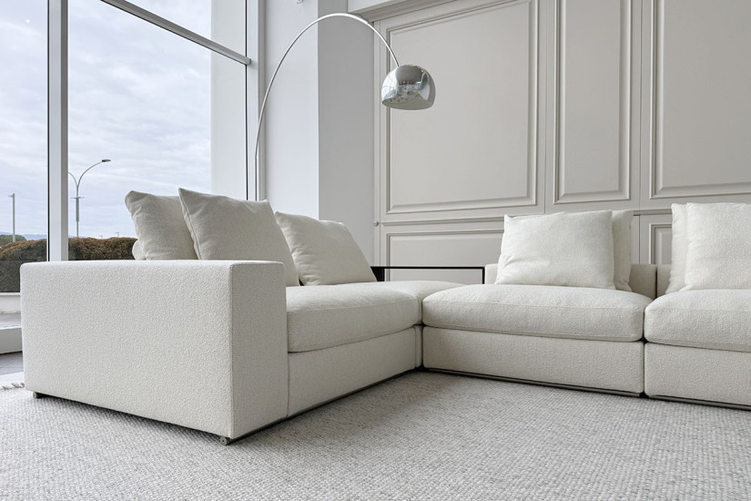 Canapé Groundpiece blanc (Offre Expo) Flexform - 4