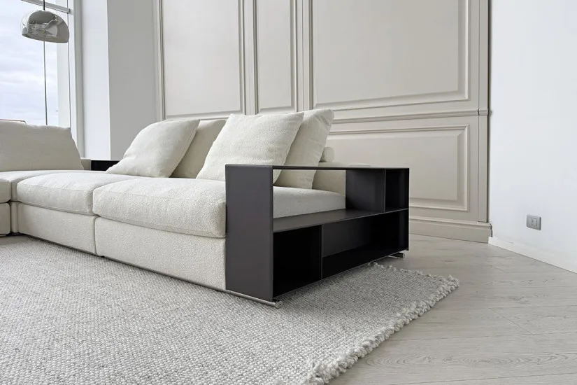 Divano Groundpiece bianco (Offerta Expo) Flexform - 5