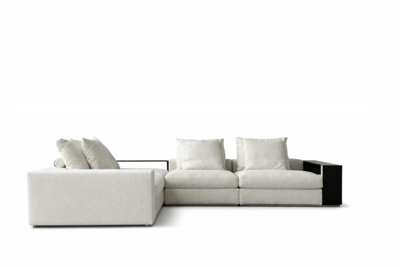 Canapé Groundpiece blanc Flexform (Offre Expo) | Achats en Ligne