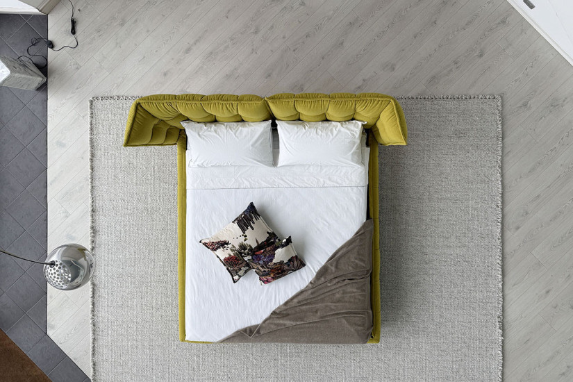 Husk Yellow Bed (Expo Offer) B&B Italia - 2