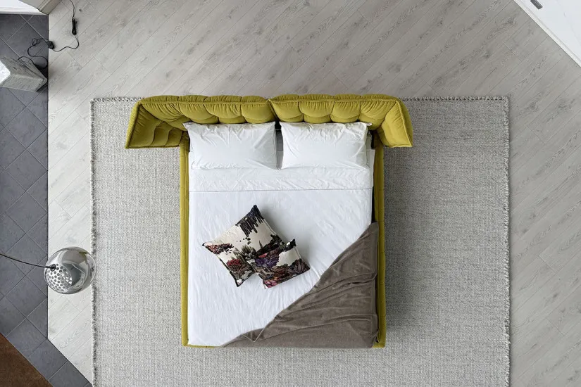 Letto Husk giallo (Offerta Expo) B&B Italia - 2