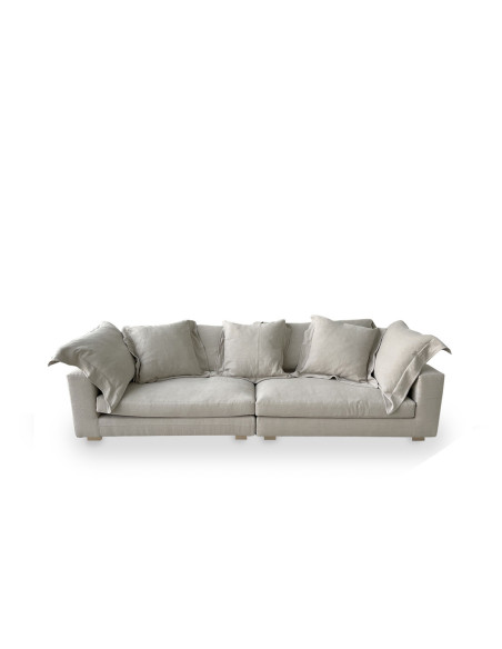 Nebula Nine Light Linen Sofa (Expo Offer) Diesel with Moroso - 6