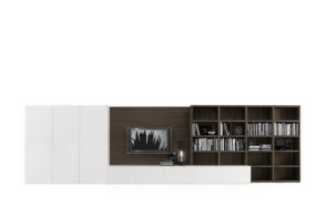 Bibliothèque Wall System Poliform | Achats en Ligne