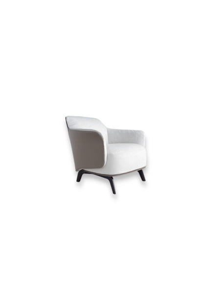 Poliform Kaori Ivory Fabric Armchair (Expo Offer) | Online Shop
