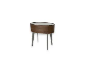 Comodino Kelly in Noce Canaletto (Offerta Expo) - Poliform