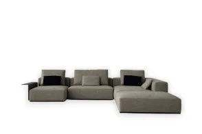 Canapé Westside taupe (Offre Expo) - Poliform