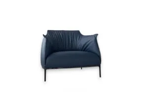 Fauteuil Archibald Large bleu (Offre Expo) - Poltrona Frau
