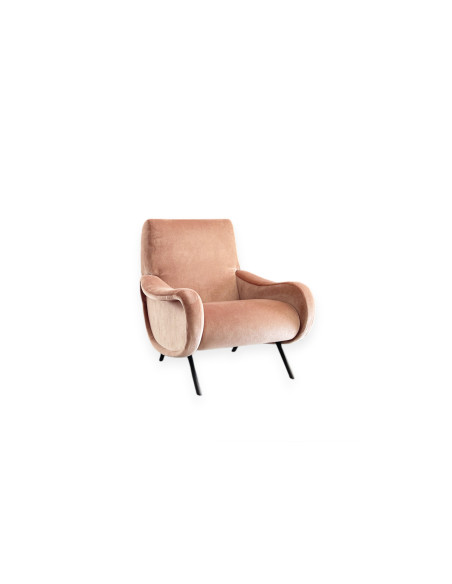 Fauteuil Lady en tissu rose (Offre Expo) - Cassina