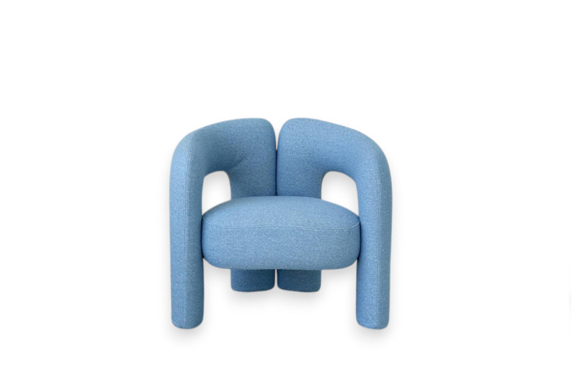 Fauteuil Dudet bleu clair (Offre Expo) Cassina