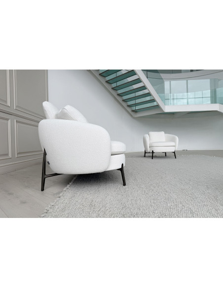 Orbis White Sofa (Expo Offer) Poliform - 3