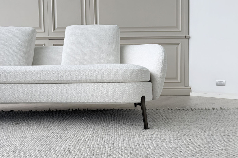 Divano Orbis bianco (Offerta Expo) Poliform - 4