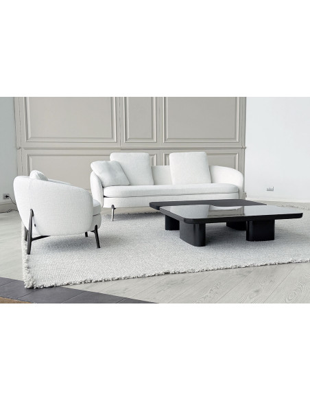 Canapé Orbis blanc (Offre Expo) Poliform - 5