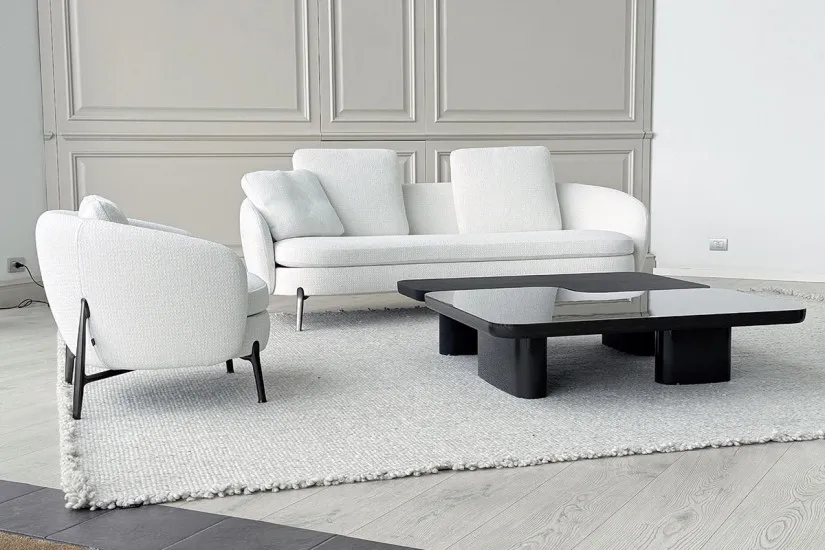 Orbis White Sofa (Expo Offer) Poliform - 5
